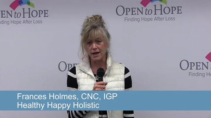 Frances Holmes: Nutrition and Grief