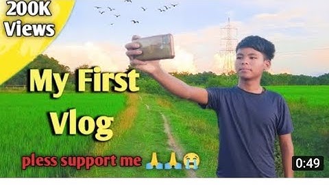 My First Vlog || My First Vlog2022 ||My First Vlog Viral @Active Rahul