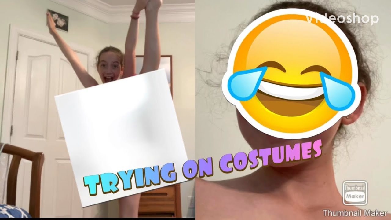 TRYING ON MY OLD DANCE COSTUMES *intresting* YouTube