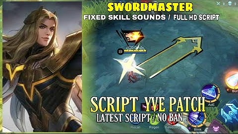 Lancelot Hero Skin Script | Fixed Skills Sounds - Full HD Script | Mobile Legends Bang Bang