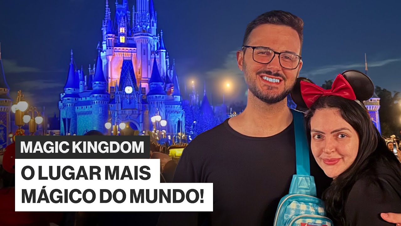 Um DIA INTEIRO no MAGIC KINGDOM!  As MELHORES atrações da Disney em 2025