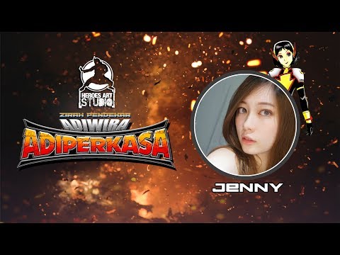 Pelakon Utama Adiwira Adiperkasa Jenny Joey Sheon By Heroes Art Studio