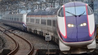 E3系+E2系【やまびこ・つばさ145号】　大宮駅17番線到着