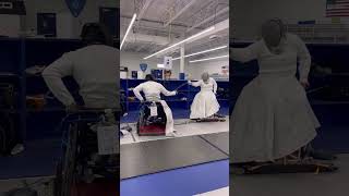Fencing a Paralympian!