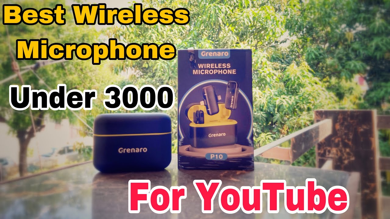 Best Wireless Mic Under 3000 For Iphone And Android Grenaro P10 Wireless Mic Unboxing