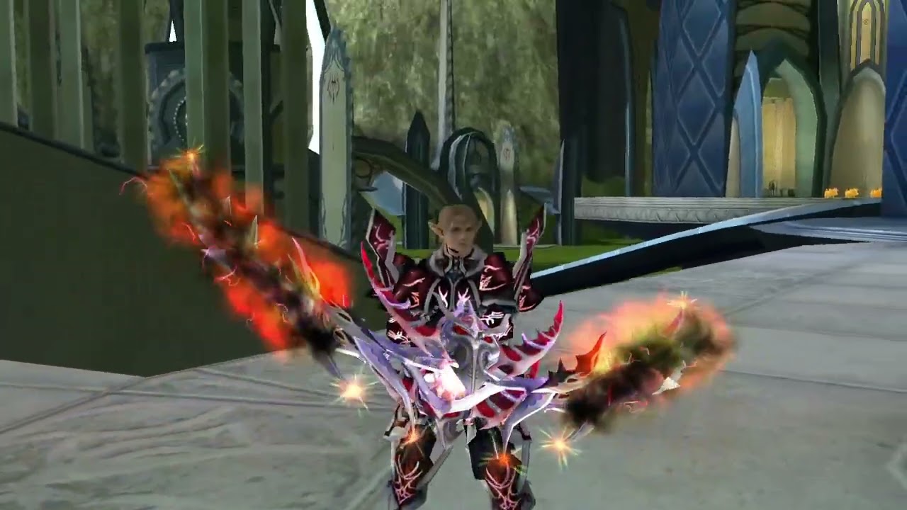 Black Red Fire weapon RF Online