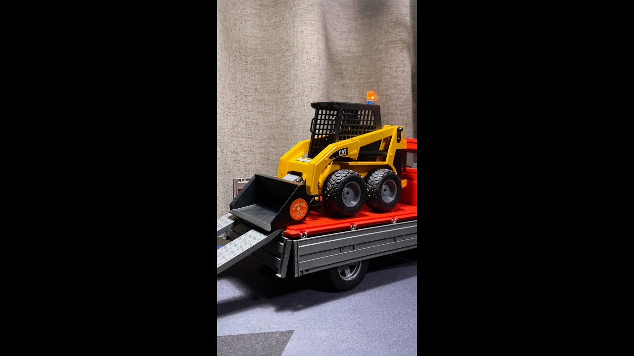 RC BRUDER SKID STEER LOADER BOBCAT 遙控山貓 YouTube