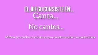minomusic kpop- canta, no cantes y adivina la canción.