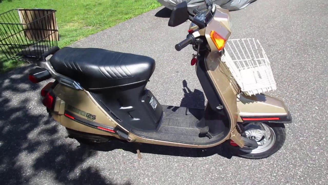 1984 HONDA 125 AERO SCOOTER 2 STROKE FOR SALE YouTube