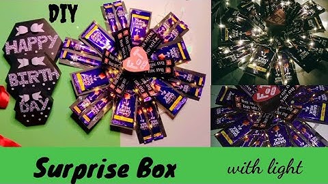 Hexagon Explosion Box /Step-by-Step Hexagon Explosion Box Tutorial /choclate surprise box /diy craft