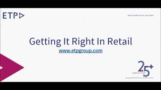 ETP Omni-channel Retail Software solutions