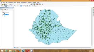 Arc GIS 10.3, Selection by attribute and selection by location