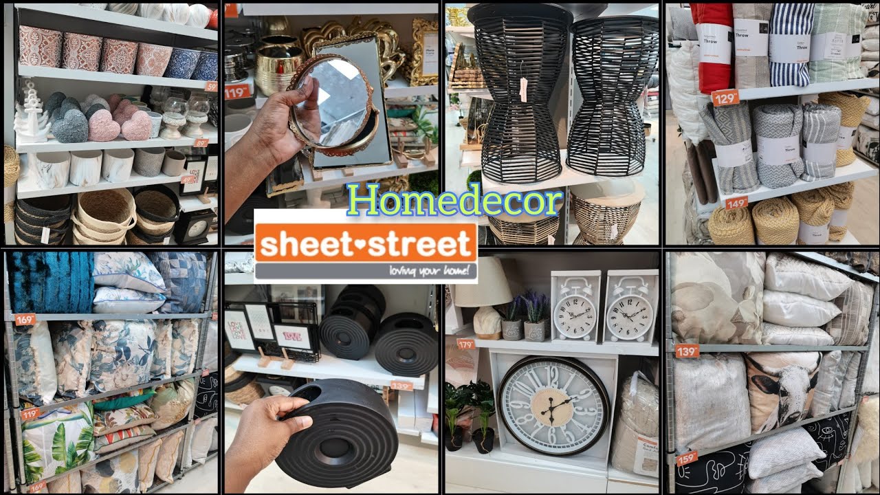 Sheet Street || Homedecor || Ornaments || Cushions || Vases || What's New At Sheet Street in 2025