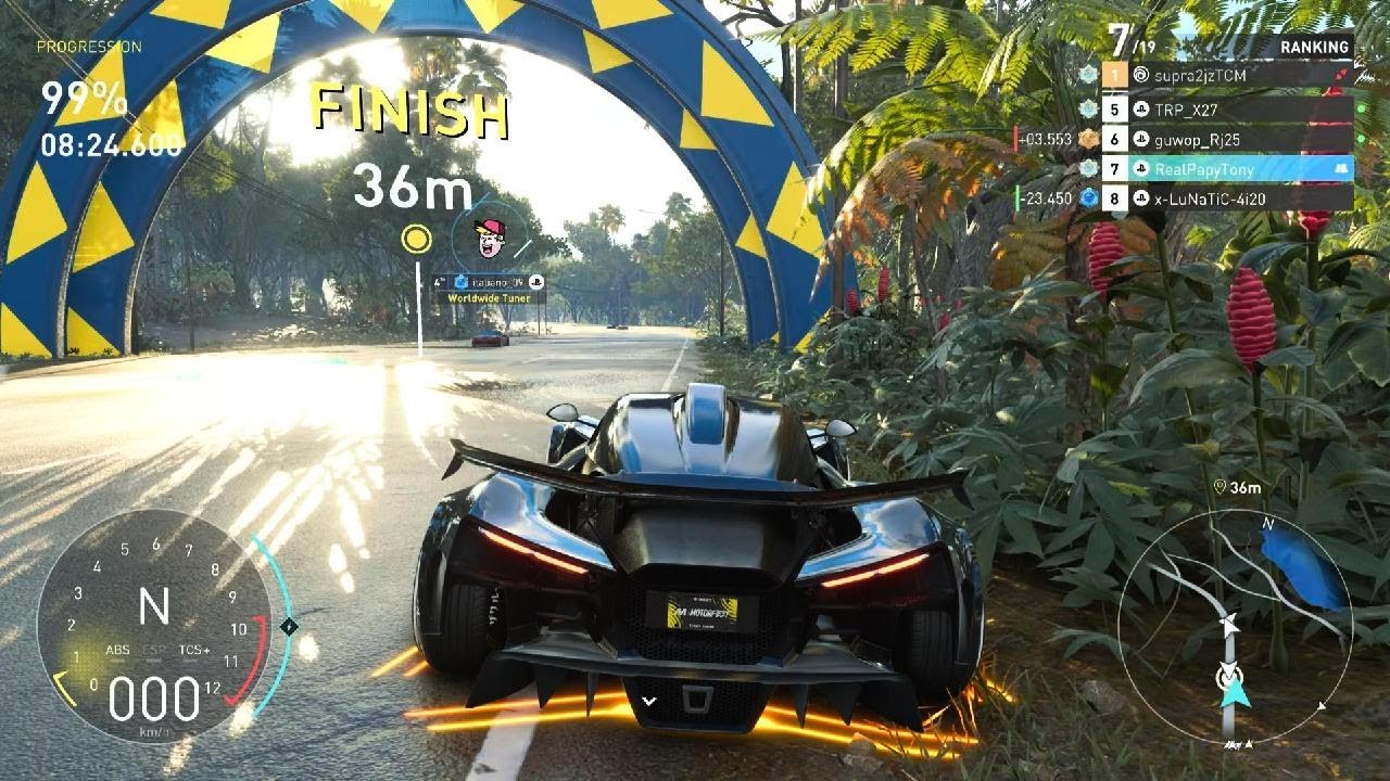 My first ever win as a legend rank in The Crew Motorfest