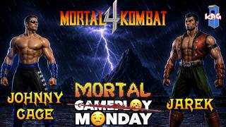 Mortal Kombat 4 Playthroughs with Johnny Cage & Jarek on a REAL MK4 Cab | Mortal Monday!