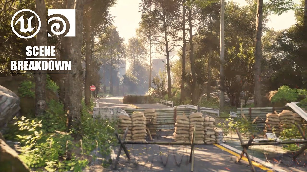 Unreal Engine Environment Breakdown (Houdini + Unreal) | Cinematic Scene