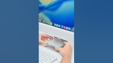 Say goodbye to repetitive operations and make your iMac ports easy to see at a glance.
