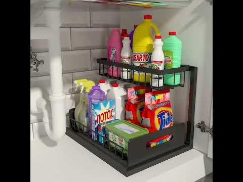 Investigative_Reviews Presents: An Amazon Must Have Item: REALINN Under Sink Organizer #viral #gifts