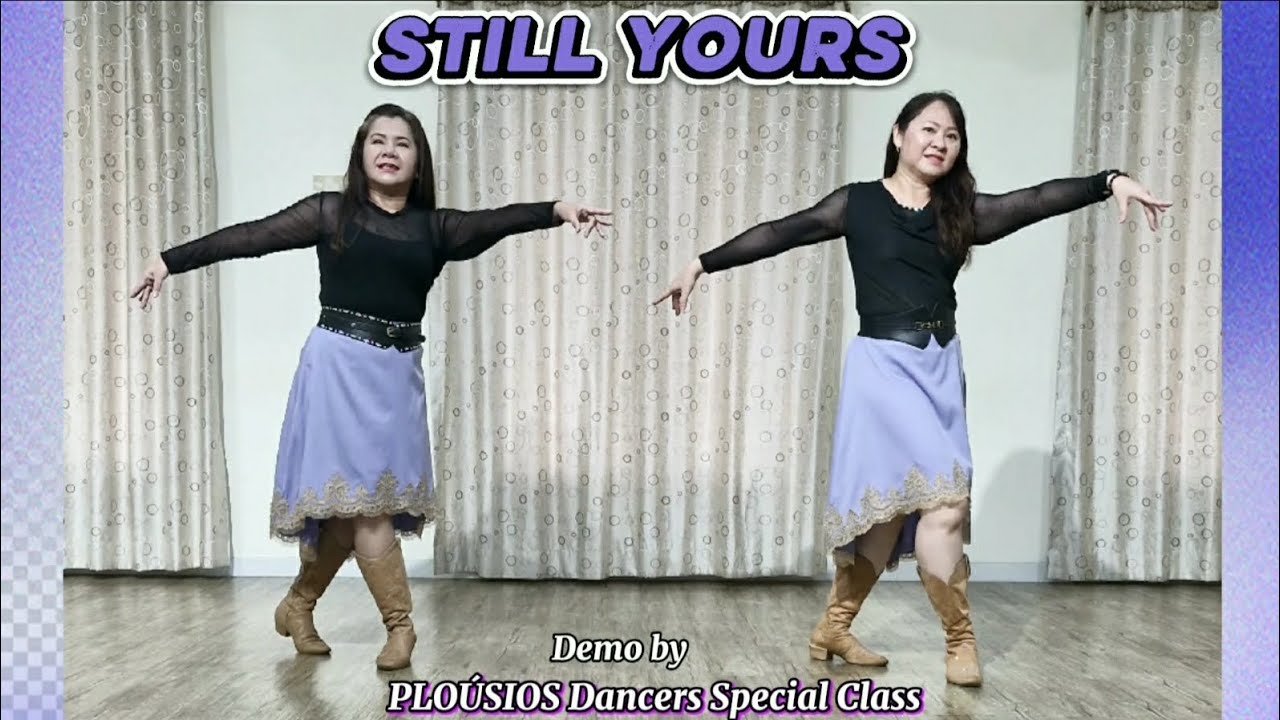 STILL YOURS - Линейный танец || Для продолжающих || Демонстрация от тренеров Ploúsios 