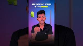HOW TO OPEN ZIP FILES ON ANDROID (EASIEST WAY!) 🔓 #tech #viral #mobile #smartphone