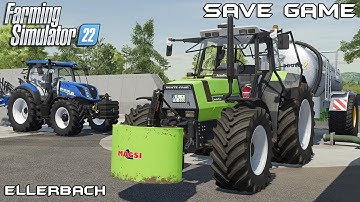 Save Game | Ellerbach | Farming Simulator 22
