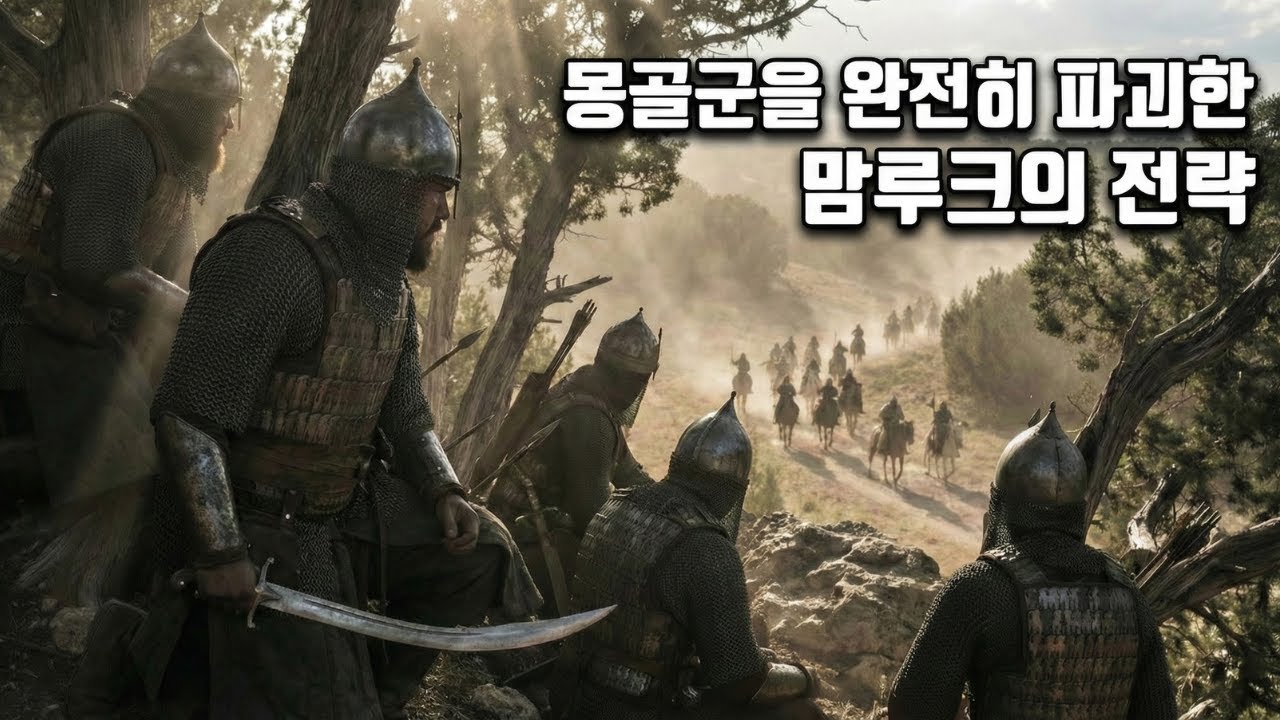 몽골군을 완전히 파괴한 맘루크의 완벽한 전략 (1260년)