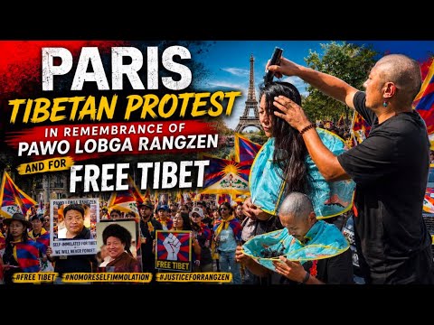 2-8-2026|In memory of Pawo Lobga Rangzen |🔥 His fire became our voice|📍Paris|Tibetan vlogger