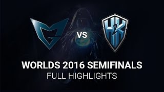 SSG vs H2K Highlights Semifinals All Games, S6 Worlds 2016 Semi final, Samsung Galaxy vs H2K