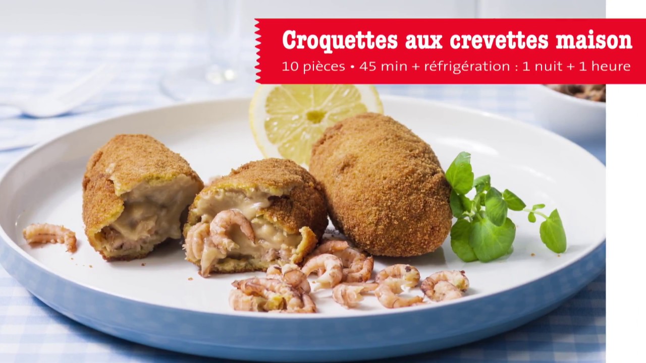 Croquettes aux crevettes maison YouTube