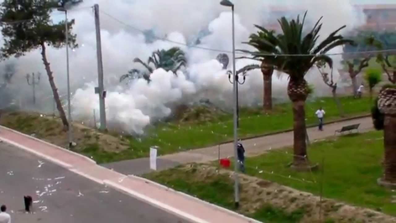 Lesina - San Primiano 2013 - Processione 15 Maggio e Spettacoli pirotecnici