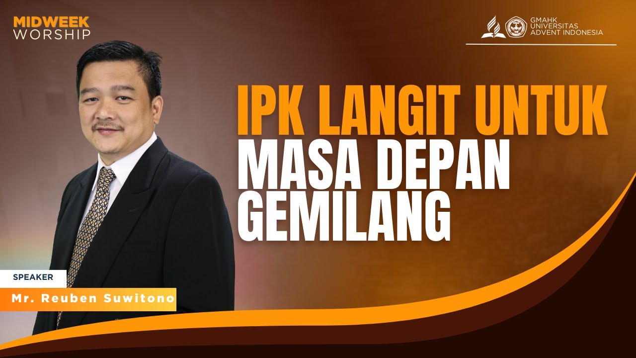🔴 [LIVE] MIDWEEK SERVICE| Mr. Reuben Suwitono | 