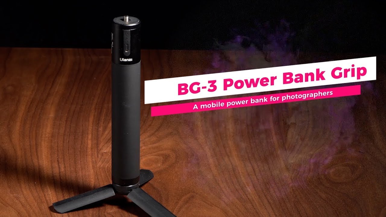 Ulanzi BG-3 10000mAh Power Bank Hand Grip Review