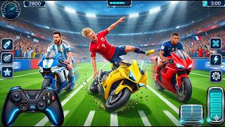 GT Bike Race- Real Moto bike race Extreme – 3D Bike Racing Moto Extreme | Messi vs Haaland vs Mbappe screenshot 5