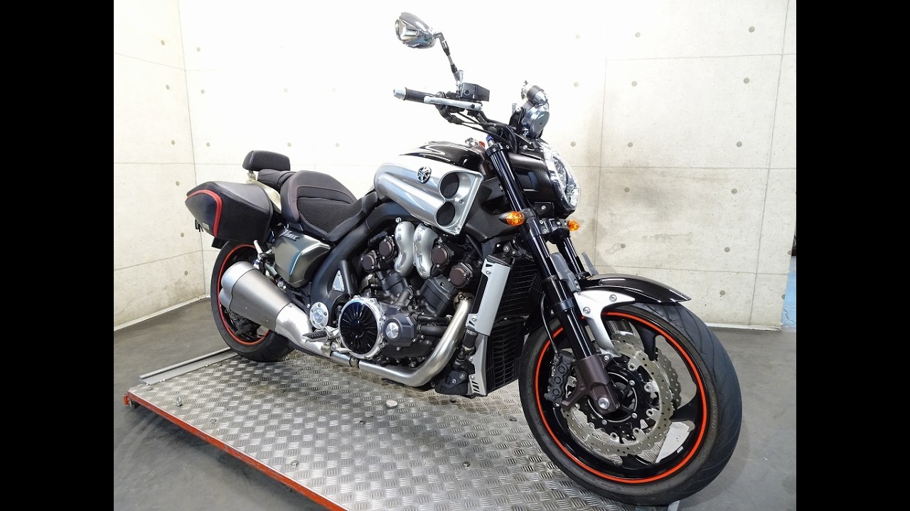 VMAX1700 RP22J 純正トップカバー　純正カラー　ブラック ヤマハ VMAX 1700 RP22J 2009年モデル ETC車載器 盗難警報