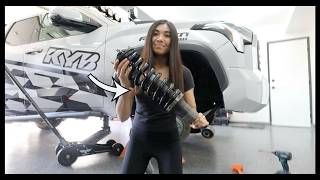 Toyota Tundra Chase Build | Installing KYB 2000s Series