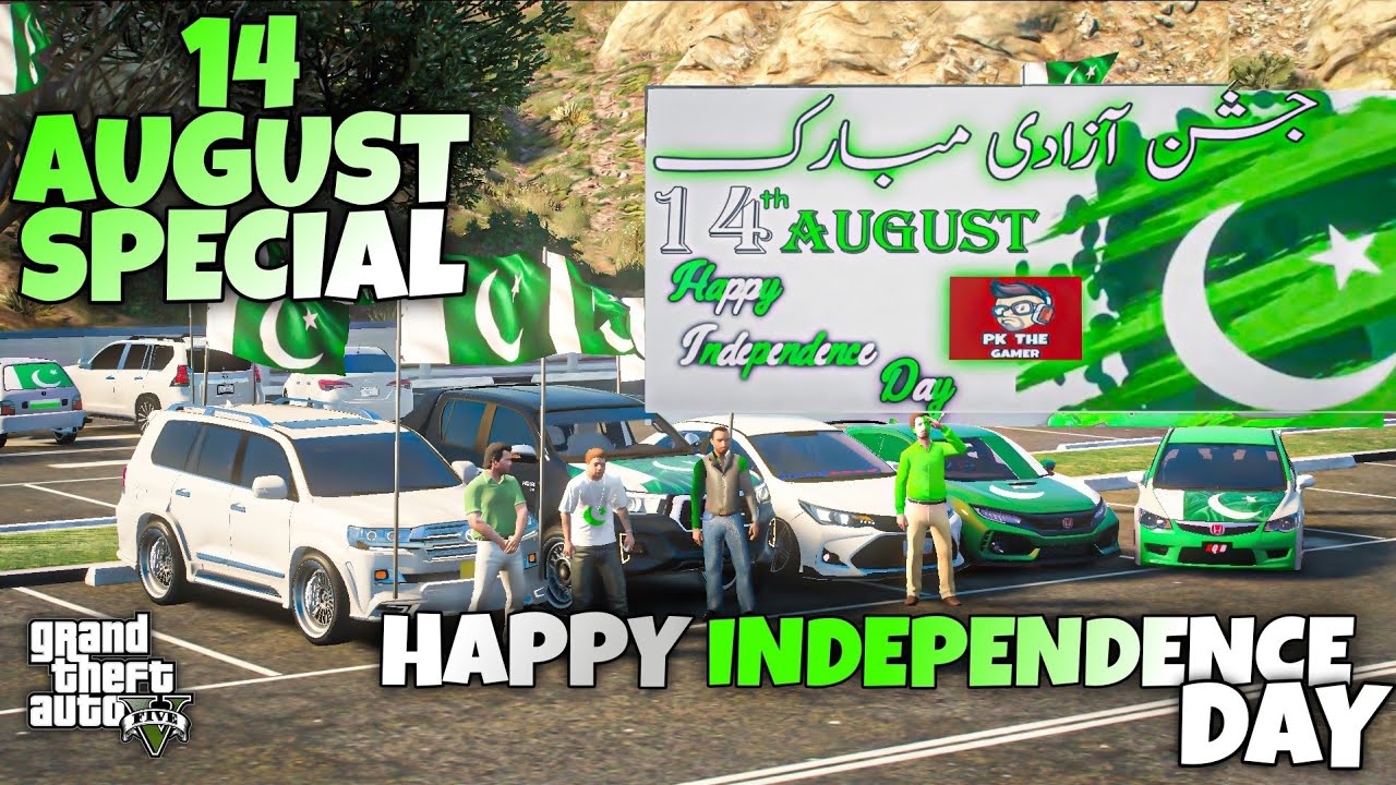 HAPPY INDEPENDENCE DAY | 14 AUGUST SPECIAL | GTA 5 | Real Life Mods #325 |