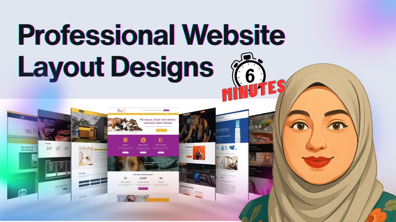 Find Professional Website Layout Designs in 6 Minutes (Save Time) 💯 Helpful 