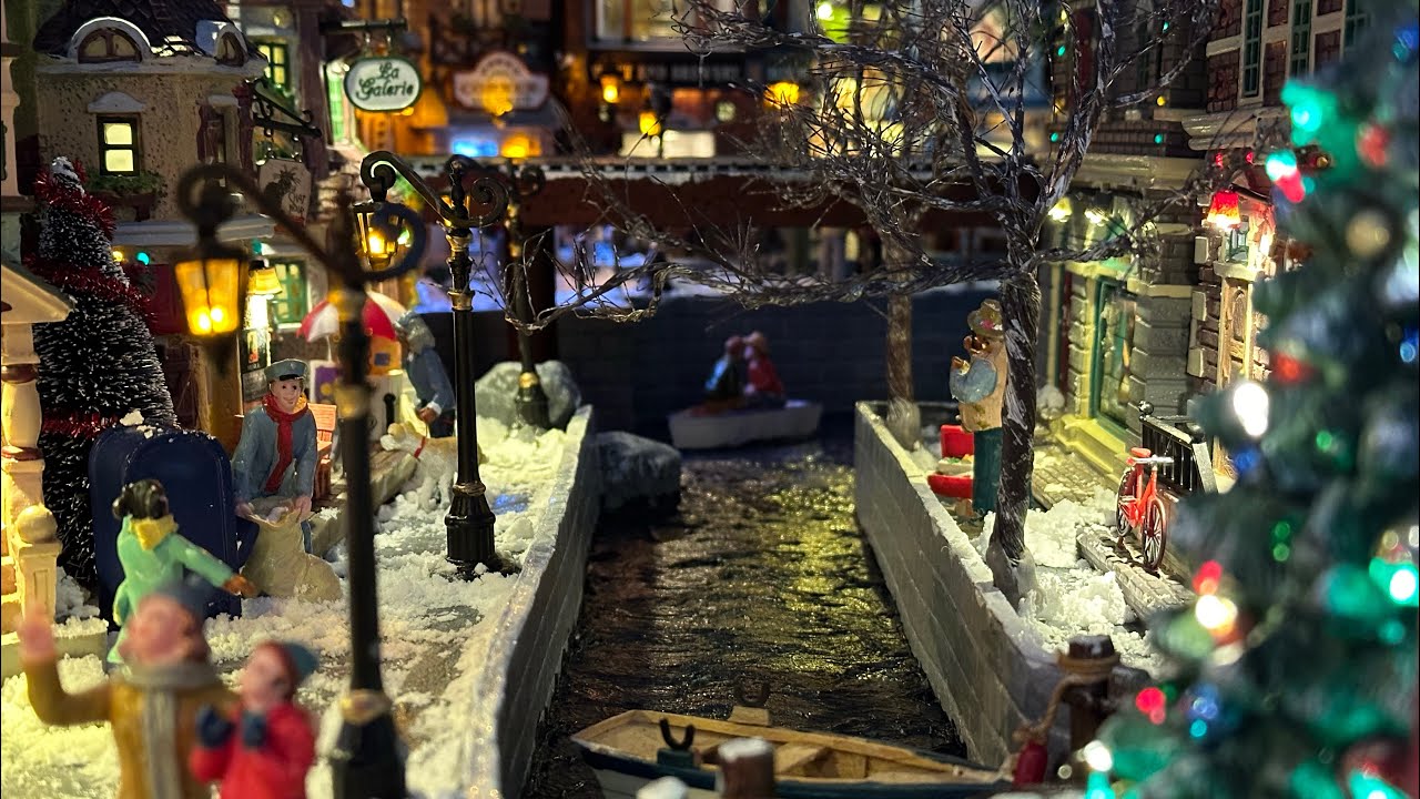 The Making Of - #lemax Christmas Village 23 Part Four DIY Tutorial@Lemaxcollection #lemax