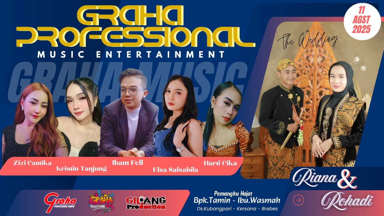 🔴 LIVE ORGAN DANGDUT GRAHA DIRGANTARA ENTERTAINMENT // KUBANGPARI,SENIN 11 AGUSTUS 2025