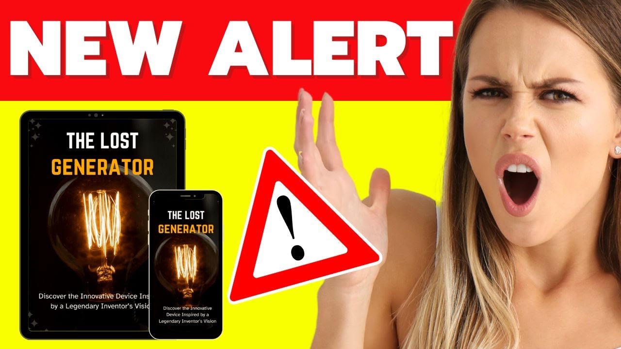 THE LOST GENERATOR (😭🔴✅BEWARE!➡️😢🔴) The Lost Generator Review - Where To Buy The Lost Generator?