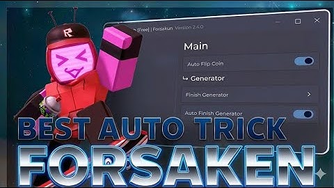 [OP AUTO BLOCK] Forsaken Script | AUTO GEN | INVISIBLE | INFINITE STAMINA ETC
