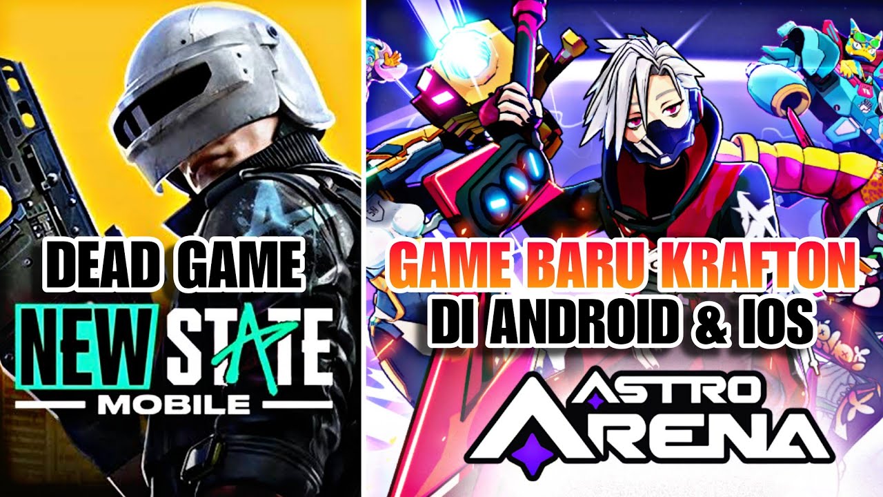 PUBG NEW STATE BANGRKUT! KRAFTON BIKIN BATTLEROYALE BARU DI PLAYSTORE! Astro Arena Android/iOS