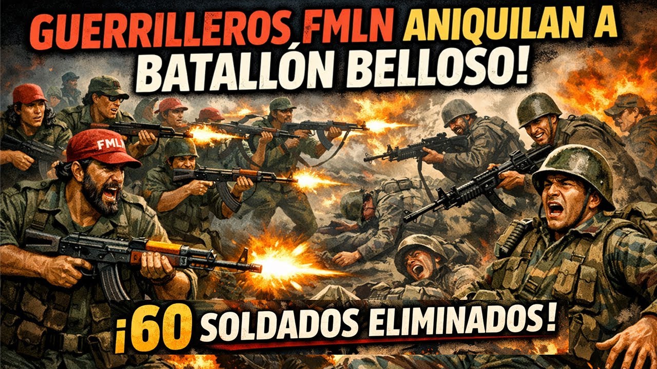 GUERRILLEROS DE LAS FPL ELIMINAN 60 SOLDADOS