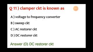 ECET important bits for ECE part-4(Electronic Devices and Circuits)