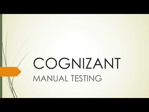 Cognizant Manual Testing Interview Questions #manualtesting #testing