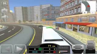 Real City Bus Simulator 2017 - Gameplay video screenshot 2