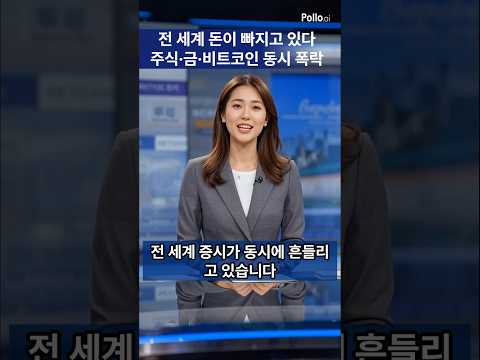 지금 전 세계 증시가 동시에 흔들리는 이유｜금·비트코인·코스피 빨간불