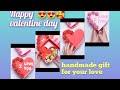 Handmade valentine gift for your love💗😍 valentine gift box 🎁 #love #happyvalentine #papercraft