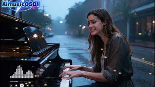 🎵 After the Rain - Melodyspot | Official Lyric Video 🌧️#sadsong#music#piano#love 