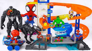 Marvel Spiderman Collection Unboxing Review|LEGO Marvel 10794Hasbro Spidey|Avengers Mech Strike Hulk